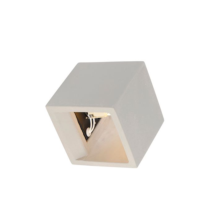 Průmyslová nástěnná lampa betonová - Box