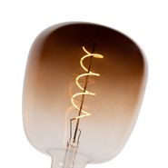 5er-Set-E27-Dimmbare-LED-Glühbirnen-G140-Braun-4,9W-110-lm-1800K