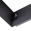 Ensemble-de-6-spots-encastrables-noirs-GU10-AR111-sans-bordure---Oneon