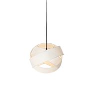 Moderna-viseća-lampa-bijela---Cloth