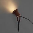 Moderne-prikspot-roestbruin-incl.-snoer-en-stekker-204cm-IP65---Basic