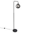 Art-Deco-podna-lampa-crna-sa-dimnim-staklom---Sandra