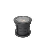 Set-di-6-faretti-da-incasso-a-terra-da-esterno-neri-dimmerabili-IP65-con-LED---Delux-Honey