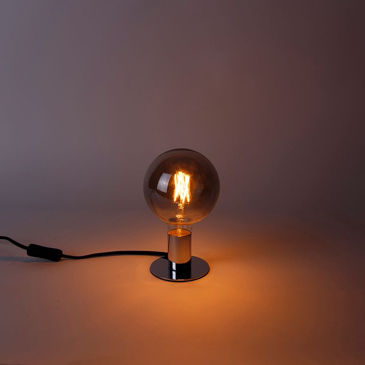 Smart E27 LED lamp G125 smoke 7W 400 lm 1800-3000K