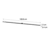Moderni-1-fazni-sustav-tračnica-za-rasvjetu-crni-50cm-set-od-2---Iconic