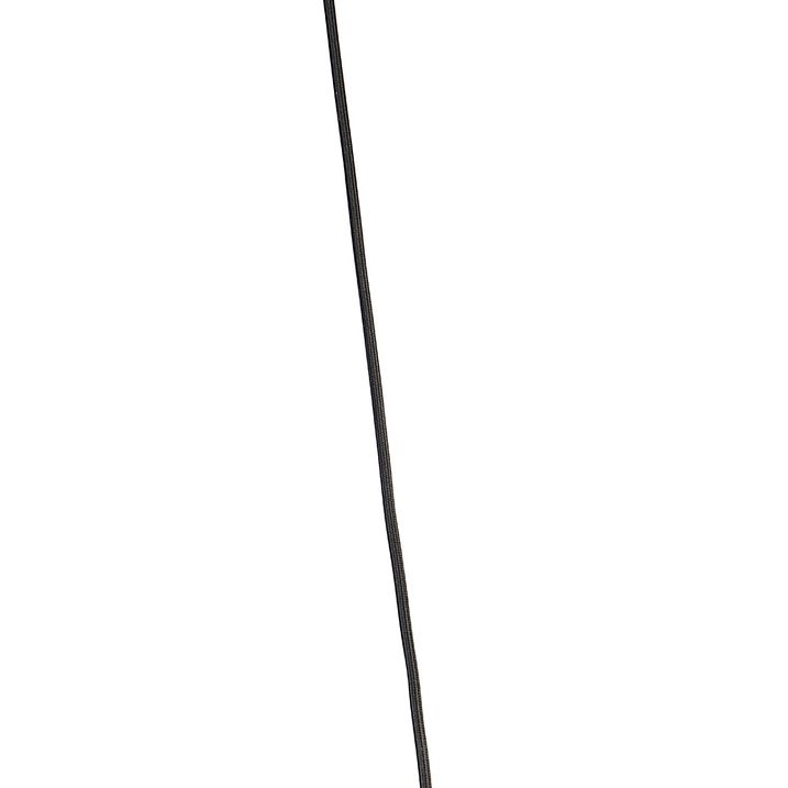 Viedā industriālā piekaramā lampa melna, ieskaitot 6 WiFi ST64 - Sydney
