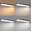 Modern-LED-paneel-zwart-120-cm-incl.-LED-dim-to-warm---Liv