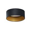 Moderne-Deckenleuchte-schwarz-Samt-40cm-inkl.-LED-3-Stufen-Dimmbar---Sue