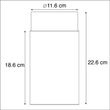 Moderne-loftslampe-sort-22,6-cm-IP44---Jarra