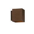 Applique-murale-moderne-bronze-foncé-carrée---Sola