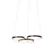 Zidna-lampa-crna-uključujući-LED-3-stepena-prigušivača-3-svetla---Rondas