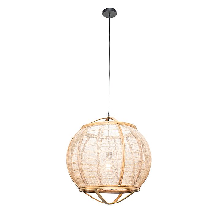 Keleti függőlámpa barna 58 cm - Pascal