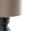 Design-Table-Lamp-Black-Velvet-Shade-Taupe-with-Gold-35-cm---Alisia