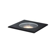 Juego-de-4-focos-de-suelo-para-exterior-negros-cuadrados-ajustables-IP65---Delux