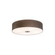 Landelijke-plafondlamp-taupe-50-cm---Drum-Jute