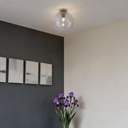 Art-Deco-Ceiling-Lamp-Gold-with-Rainbow-Glass---Sandra